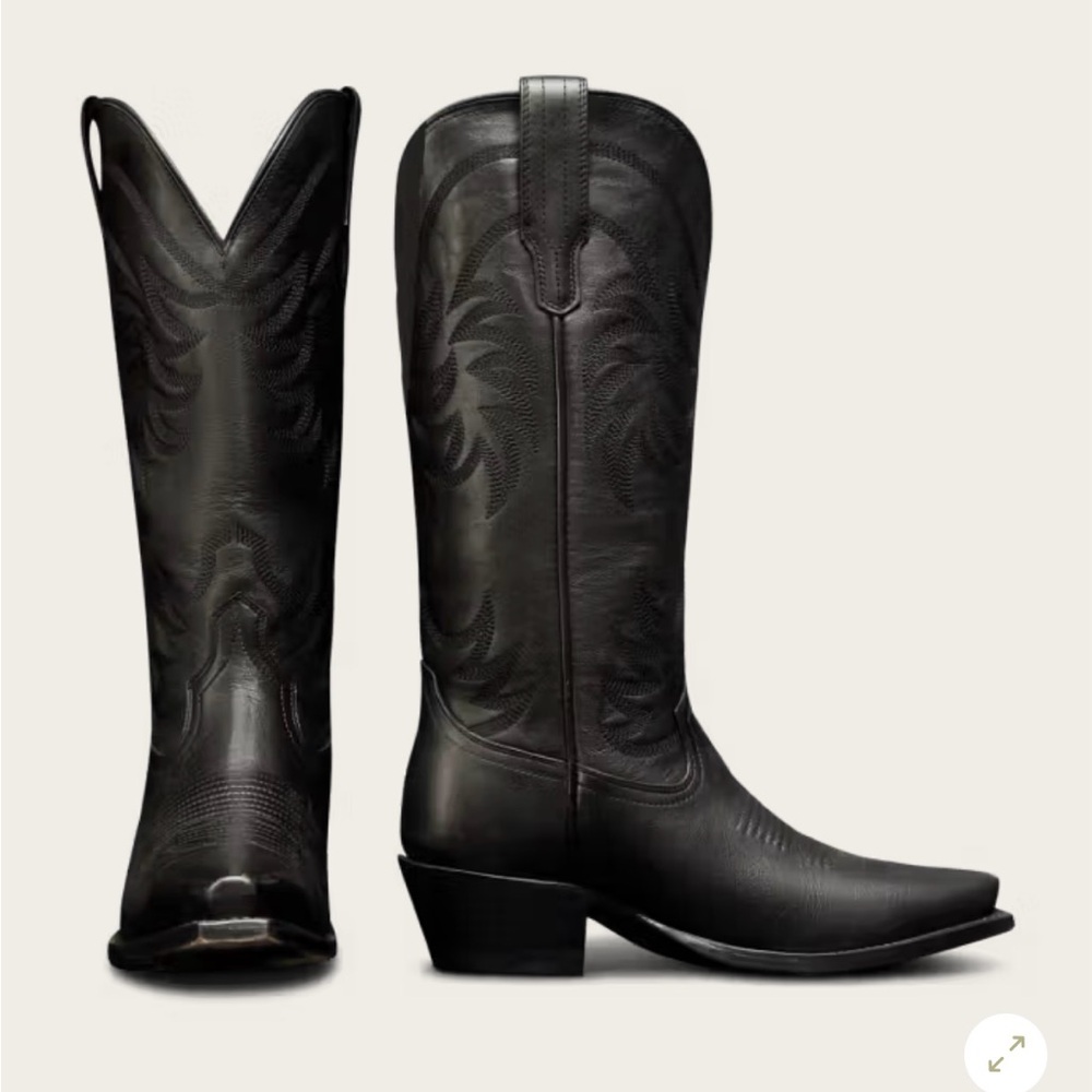 Tecovas Black Women's Annie Cowboy Boots Size 12